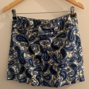 GAP Paisley Skirt